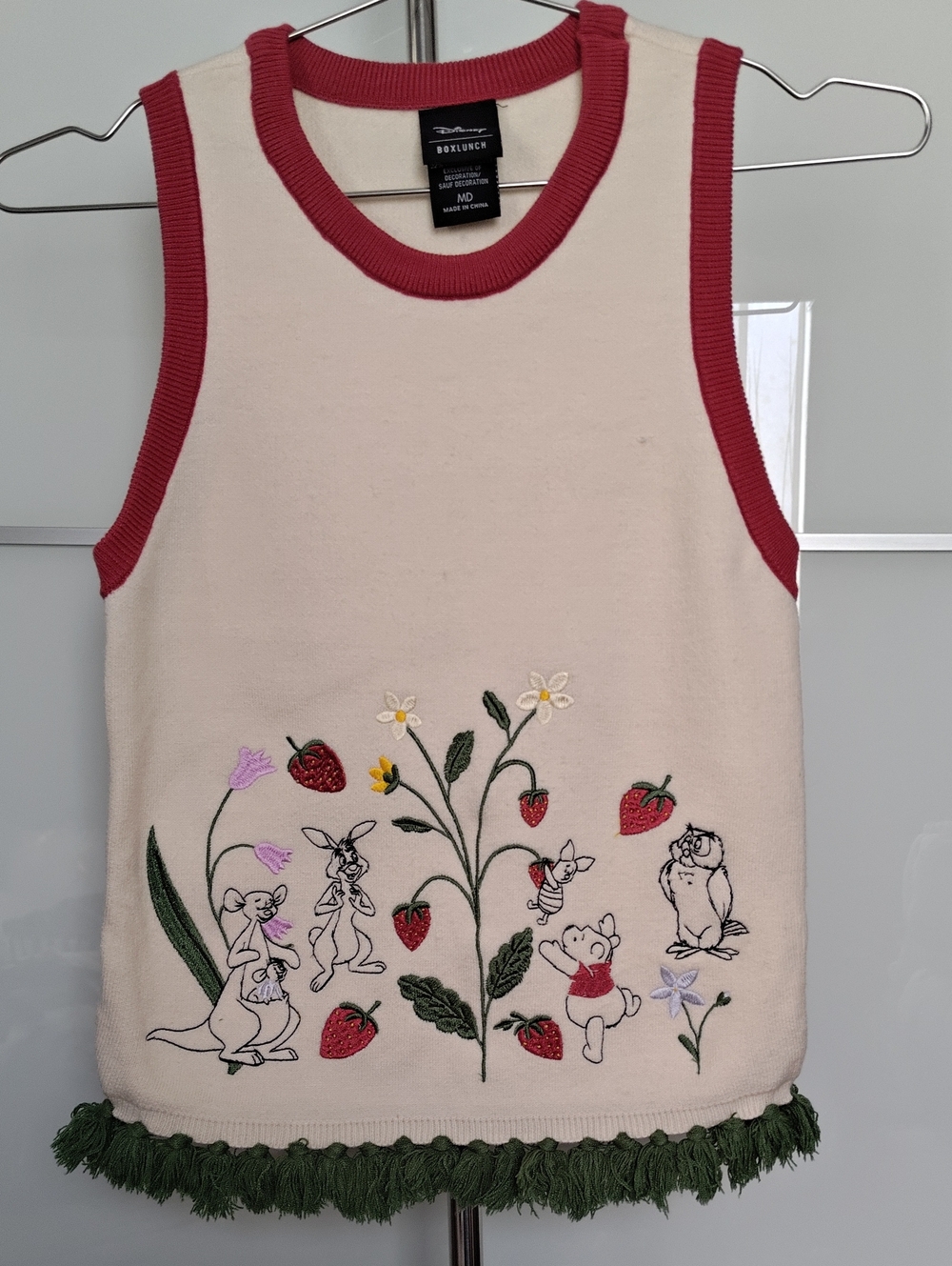 Boxlunch x Disney Winnie The Pooh Embroidery Top - Medium